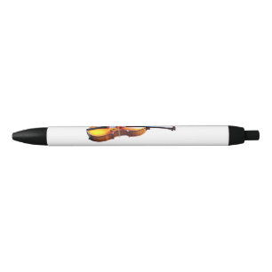 Add you name text brown violin music lover throw p black ink pen