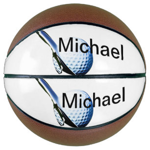 Add you name text golf ball club sports equipment  basketball