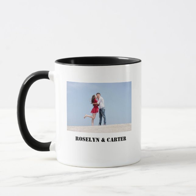 ADD YOU PHOTO |  Custom Mug (Left)