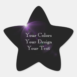 Add Your Art - Create Your Own Star Sticker