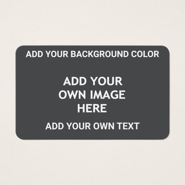 Add your background colour, your image, your  text (Front)