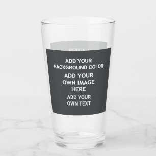 Add your background colour, your image, your  text glass