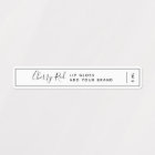 Add Your Brand Black Border Product