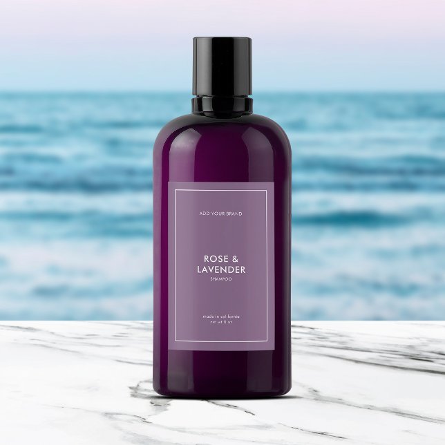 Add Your Brand Custom Colour Modern Product Label  (Creator Uploaded)