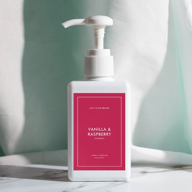 Add Your Brand Custom Colour Modern Product Label (Creator Uploaded)