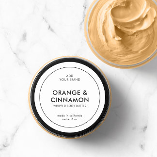 Add Your Brand Minimalist Modern Product Label
