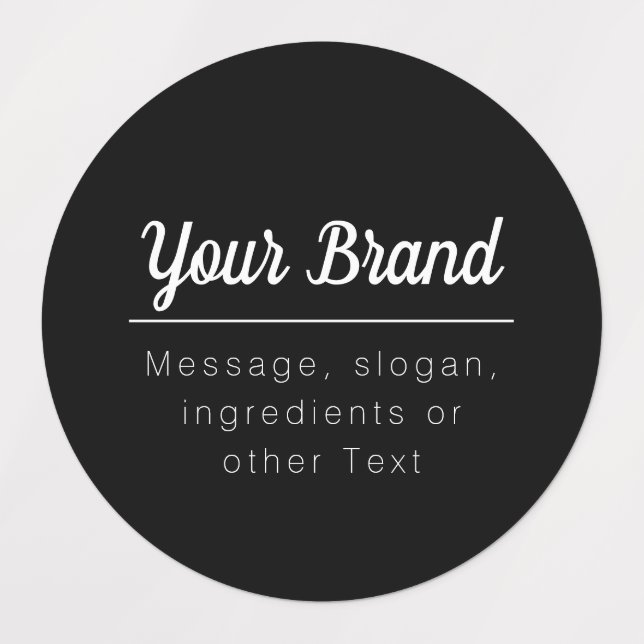 Add Your Brand or other text (Design 1)