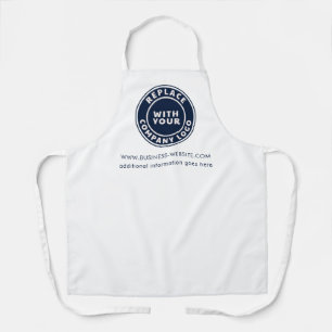 Add Your Business Logo and Brand Website Custom Apron