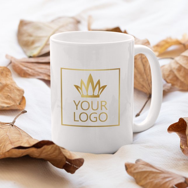 Add Your Business Logo Coffee Mug (Creator Uploaded)