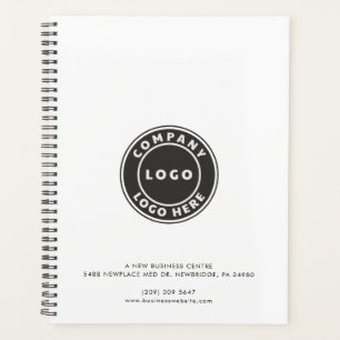 Add Your Business Logo Company Details Planner