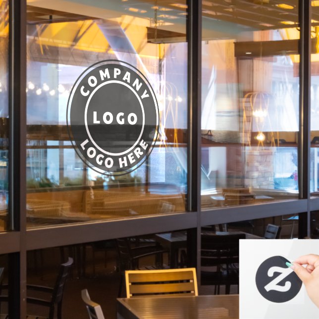 Add Your Business Logo Company Owner (Restaurant Window)
