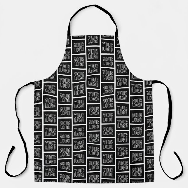Add Your Business Logo, Photo or Uploaded Design Apron (Front)