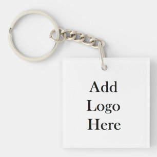 Add Your Business Logo to this Key Ring