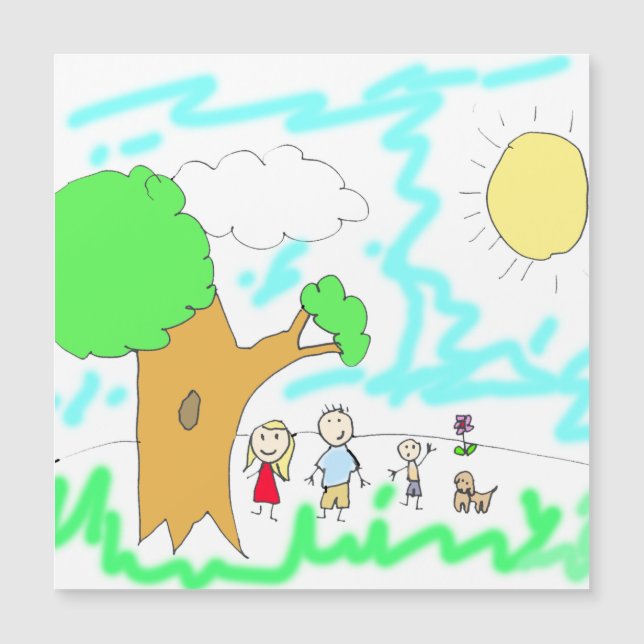 Add your Children's Artwork to this  (Front)