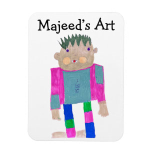Add your Child's Artwork to this Magnet