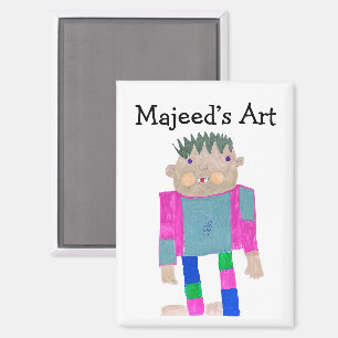 Add your Child's Artwork to this Magnet