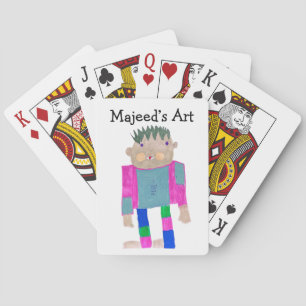 Add your Child's Artwork to this  Playing Cards