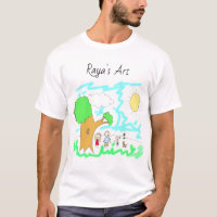 Add your Child's Artwork to this Shirt
