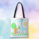 Add your Child's Artwork to this Tote Bag<br><div class="desc">Did your child do an amazingly beautiful piece of art that you'd like to s how off and make them feel proud? Well you can upload your child's artwork to this tote bag! Just scan it into your computer or take a good pic with your phone and upload it here!...</div>