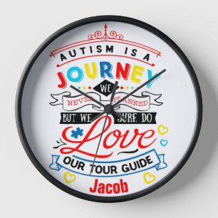 Add Your Child's name -Acrylic Wall Clock
