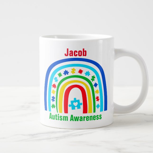 Add Your Child's Name  -  Jumbo Mug (Right)