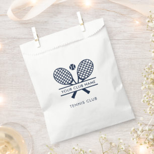 Add Your Club Name Tennis Team Events Favour Bag