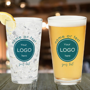 Add your company business logo Bar Restaurant Glass