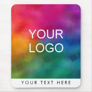 Add Your Company Business Logo Here Vertical Mouse Pad