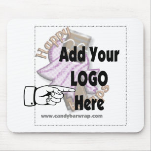 Add Your Company LOGO as Client or Employee Gifts Mouse Pad