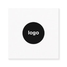 Add your custom logo circle white