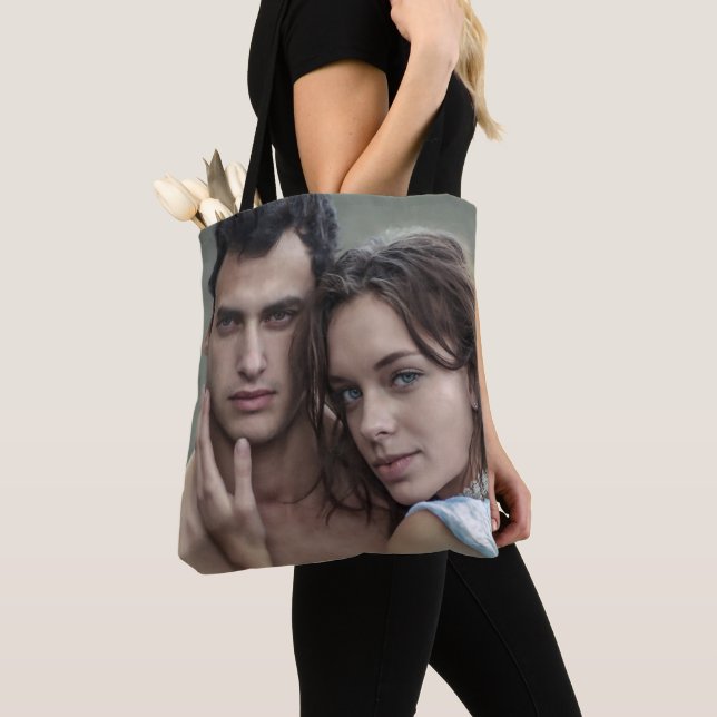 Add Your Custom Photo Design Tote Bag (Close Up)