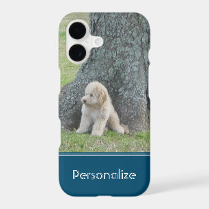Add Your Custom Photo & Name or Text Turquoise