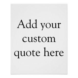 add your custom quote here add name text poster