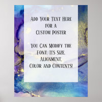 Add Your Custom Text Colourful Abstract Alcohol In