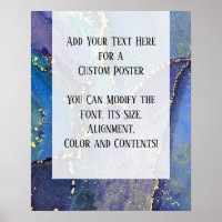 Add Your Custom Text Organic Abstract Alcohol Ink