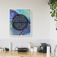 Add Your Custom Text Organic Abstract Alcohol Ink