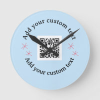 Add your custom text scan QR code business