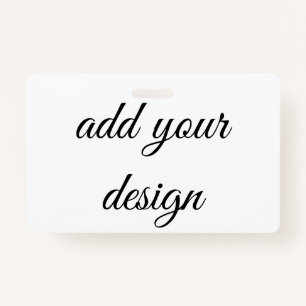 add your design badge ID badge