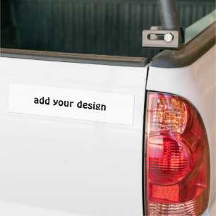 add your design bumper sticker