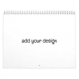 add your design  calendar
