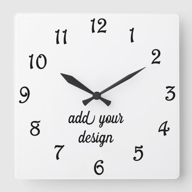 add your design clock (Front)