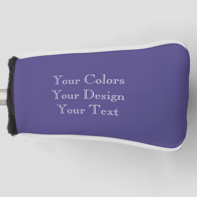 Add Your Design - Create Your Own Golf Head Cover (Front)