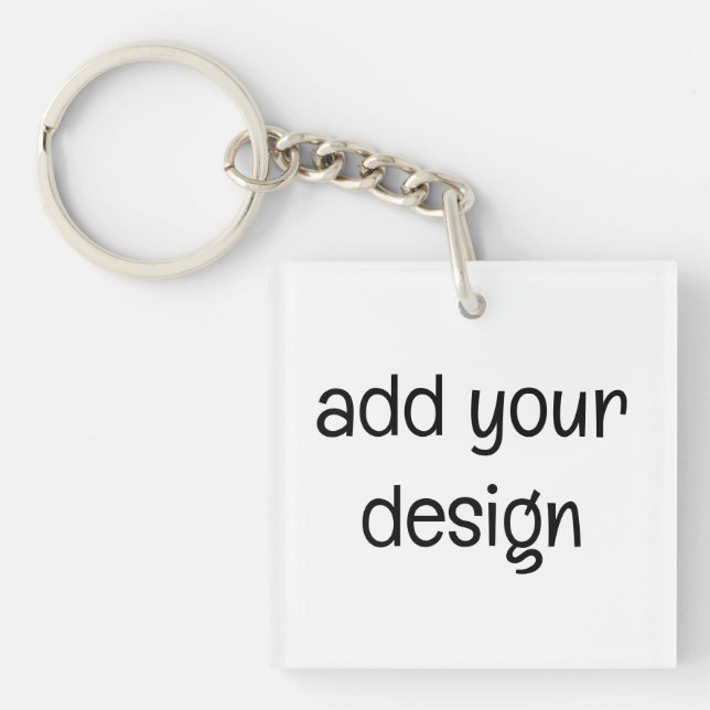 add your design key ring (Front)
