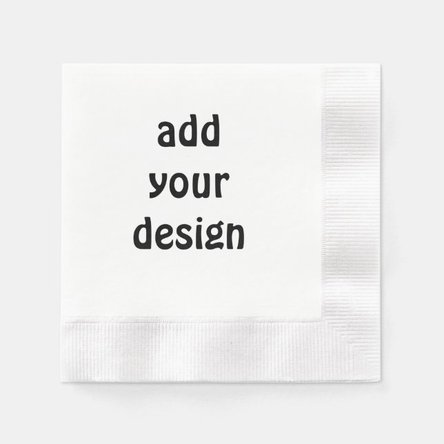 add your design napkin (Front)
