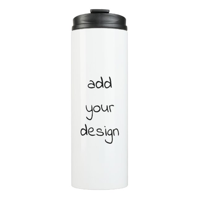 add your design thermal tumbler (Front)