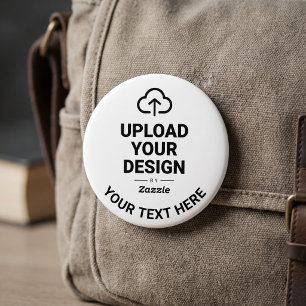 Add Your Design with Custom Message 7.5 Cm Round Badge