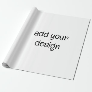 add your design wrapping paper