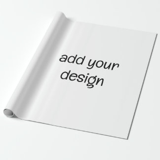 add your design wrapping paper