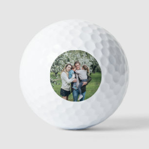 Add Your Family Photo Custom Golf Balls