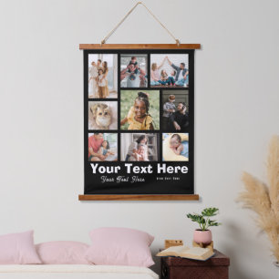 Add your Family Photos Hanging Tapestry